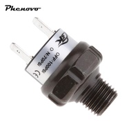 [Phenovo] Air Pressure Switch Tank Mount Type Thread 1/4'' 1/8'' NPT 12V for Train/Air Horn