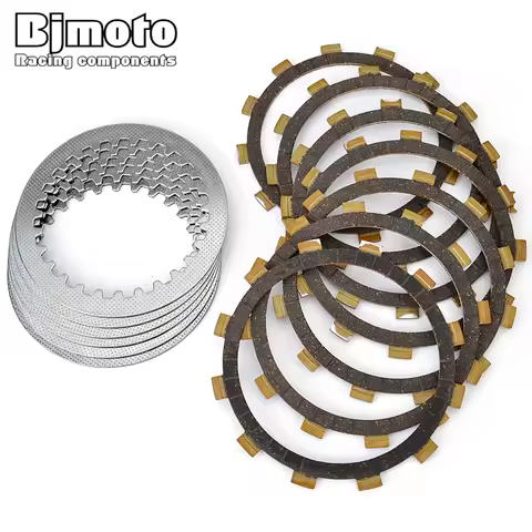 Motorcycle Clutch Friction Plates For Yamaha TT350A (3GJ) 1990-1995 TT350 (ITJ) 1985-1989 XT350 85-9
