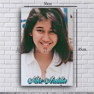 POSTER NIKE ARDILLA / FOTO NIKE ARDILLA / POSTER MUSISI BAND ZADUL / HIASAN DINDING / POSTER MURAH