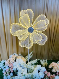 Almaira Lampu Standing Love Full LED - Lampu Standing Dekorasi Properti Wedding Standing Lampu Pelam