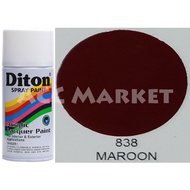 Pilox Diton Pilok Pylox Cat Merah Maron Maroon 838
