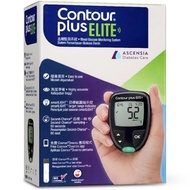 監測血糖 Contour Plus Elite 血糖監測系統 （血糖儀）設有手機應用程式CONTOUR DIABETES支援 （包裝附有保用登記）