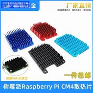 現正熱銷中⏎樹莓派Raspberry Pi CM4鋁散熱片Compute Module4黑色散熱器 定制
