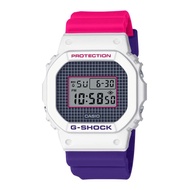 Casio G-Shock DW-5600 Lineup Special Color Models Purple and Pink Resin Band Watch DW5600THB-7D DW-5600THB-7D