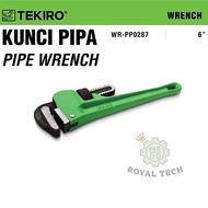 TEKIRO PIPE WRENCH / PIPE WRENCH 6" - WR-PP0287