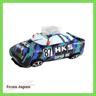 HKS Official Goods Tissue Holder OILCOLOR RACING CAR 51007-AK596