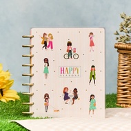 Undated OG Seasonal Squad Goals Customizable Planner Classic Vertical Planner - 12 Months