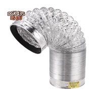 4Inch Ventilator Pipe 100Mm Pvc Aluminum Tube Air Ventilation Pipe Hose Flexible Exhaust Duct 3/2M A
