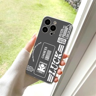 Works Well With Phone Cases for iPhone Lucky Clear Case 11 12 13 14 15 16 PLUS PRO MAX X XS XR 7/8PL