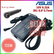 19V 6.32A 120W 6.0*3.7mm AC Power Charger Laptop Asus ROG TUF Gaming FX86FD FX86F FX80FE FX86SM ROG 