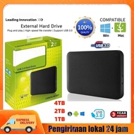 External Hard Drive 4TB Mobile Hard Drive 2TB Portable Solid State 1TB/2TB External Hard Drive