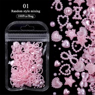 Resin Nail Accessories Nail Art Fashion Design Manicure Flower Nail Accessories Color High-quality M