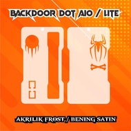 Backdoor Dot Aio V2 Lite Panel Akrilik Transparant