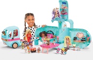 OMG Glam N’ Go Camper Playset with 50+ Surprises and 360° Play, Fully Furnished with Pool, Water Sli
