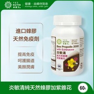 1瓶裝 60粒 卓營方純天然巴西蜂膠加紫錐花