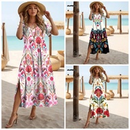 Women's Dresses Bohemian Outfits For Women Retro Outfits For Women terno Long Dress For Chubby 2024 