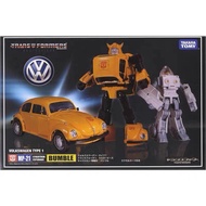 [BTF] Tomy G1 Transformers MP21 Bumblebee Master Japanese Version KO Robot Car Beetle Toy XDM4