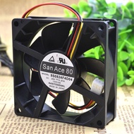 SZ ORIGINAL 9S0824F4D04 8025 24V 0.07A 3WIRES 8CM COOLING FAN