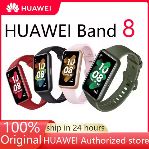 Original Huawei Band 8 Smart Blood Oxygen Heart Rate Sleep Sports Health Monitoring Payment NFC Watc
