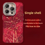 Anti Drop Shockproof Phone Case with Fireworks Bracelet  Camera Lens Protector for iPhone 17 11 Air 
