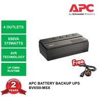 APC Backup Battery Backup Easy-Ups With Automatic Voltage Stabilizer (230V) BV650I-MSX