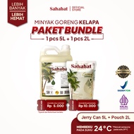 [PAKET BUNDLING] Sahabat Special Minyak Goreng Kelapa 5L Jerigen + Sahabat Special Minyak Goreng Kel