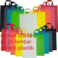 30x40 colored plastic Shopping bag