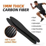 T300 Carbon Fiber Insole Sport Shock Absorption Slip Resistance Carbon Fiber Insoles Surface 3K Twil