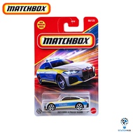 Matchbox 2023 BMW i4 Police Sedan Diecast Car Model | MBX Toy Cars Vehicle Transportation