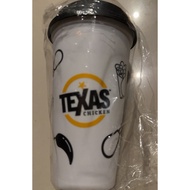 texas chicken coca cola Water Glass White New