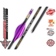 Pandarus CA320 Carbon Aluminum Arrow 3.2mm CAC Shaft | Straightness ±.0015” | 12pcs/Dozen Olympic Me