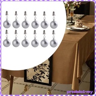 [PredolodbMY] Curtain Weights Drapery Weights Stainless Steel Clips Heavy Duty Decorative Pendants f