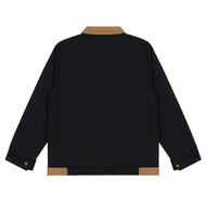 IMPT WRHS WORK JACKET VINTAGE - COTON TWILL - BROWN IZUNA