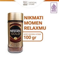 NESCAFE GOLD Kopi Instan Kopi Hitam  Kopi Bubuk Jar 100gr