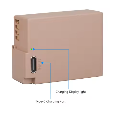 1800mAh DMW-BLC12 DMW-BLC12E DMW-BLC12PP Full Decode Battery for Panasonic Lumix DMC G85,FZ200,FZ100
