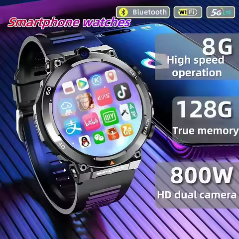 H10 Smart Watch4GNet Global WIFI with Multifunctional Sports Round Screen Smartwatch NFC Positioning
