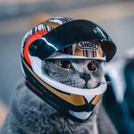 Cat Helmet Cat Hat Motorcycle Motorcycle Mini Doll Cat Hat Headgear Model Funny20260813