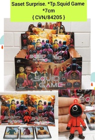 Koleksi Mainan Saset Hadiah Squid Game Gantungan Kunci - Figure Mainan Hadiah Unik