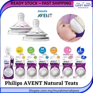 Puting Botol Philips AVENT Natural Teats (2pcs/Pack) Puting Avent Teats