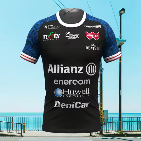 Italy Style 2026 New Arrival Allianz Milano 3D Print Volleyball Jersey Casual Sport T-Shirt Home Awa