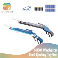 [Grey's World]M1887 Winchester Shotgun Nerf Guntoy, Soft Bullet Manual Type,, Break Barrel
