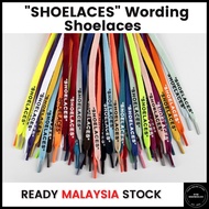 1 Pair 150cm Flat SHOELACES Wording Shoe Lace Shoelaces Off White Customize Replacement Sneakers