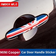 ABS Car Door Handle Covers Stickers Decal Decoration for Mini Cooper F54 F55 F56 Countryman F60 Acce