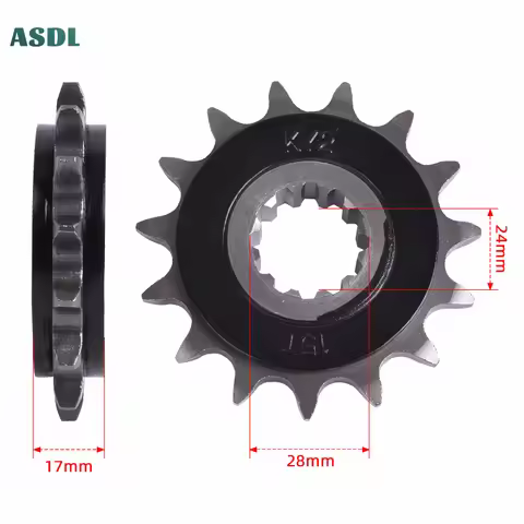 525 15T Front Sprocket for Honda Road CB600 CB600F CB600S CB CBF Hornet 600 PC34 36 CBF600 CBF600N P