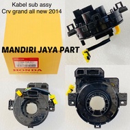 SPIRAL CABLE ASSY - STEERING HORN CABLE HONDA ALL NEW CRV GEN4 2013-2017 ORIGINAL 77900-T0A-B21 @1PC