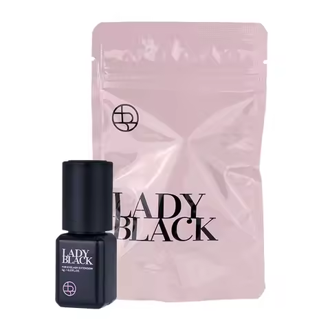 1pcs Original Korea 5ml Sky Glue Lady Black Powerful Lash Glue for Eyelash Extensions Low Irritation