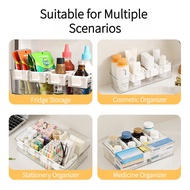 Fridge Organizer Clip‑on Fridge Organizer Fridge Door Storage Adjustable Fridge Organizer