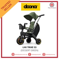 Doona Liki Trike S3 Tricycle 5IN1 Up to 36 Month-Dessert Green