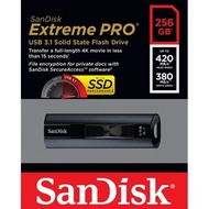 Sandisk Extreme Pro 256GB USB 3.1 Solid State Flash Drive R420/W380 SDCZ880 256G