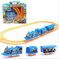 Kids Electric Train Kids Toys Electric Train Set Mainan Kereta Api Set Mainan Budak Set Hadiah Kanak